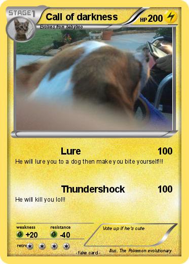 Pokemon Call of darkness