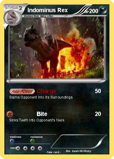 Pokemon Indominus Rex