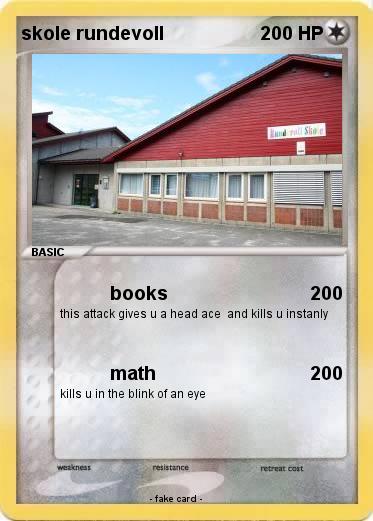 Pokemon skole rundevoll