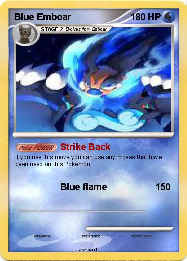 Pokemon Blue Emboar
