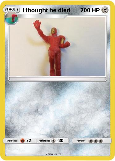 Pokemon I thought he died