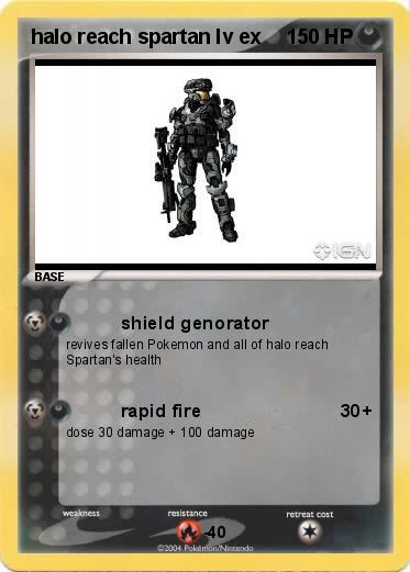 Pokemon halo reach spartan lv ex