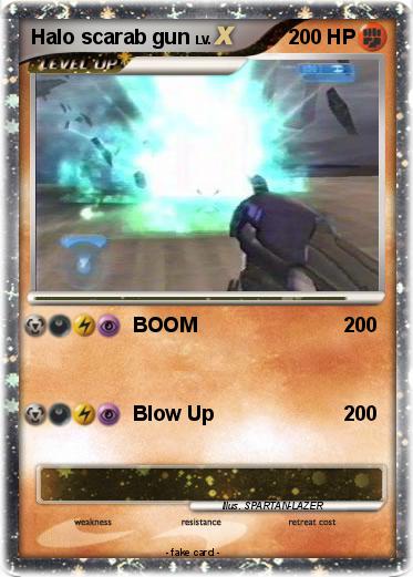Pokemon Halo scarab gun