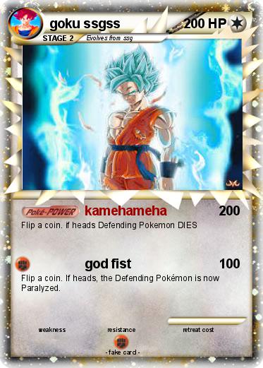 Pokemon goku ssgss