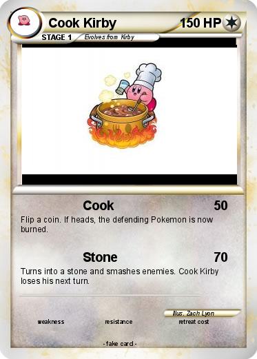 Pokemon Cook Kirby