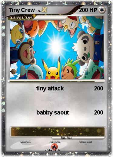 Pokemon Tiny Crew