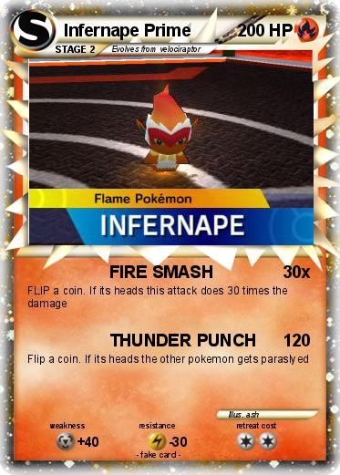 Pokemon Infernape Prime