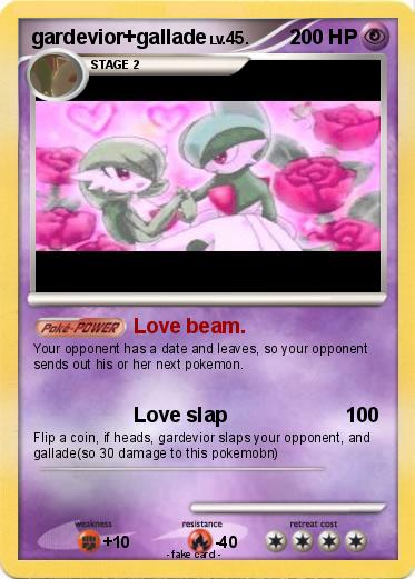 Pokemon gardevior+gallade