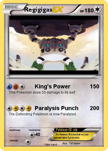 Pokemon Regigigas
