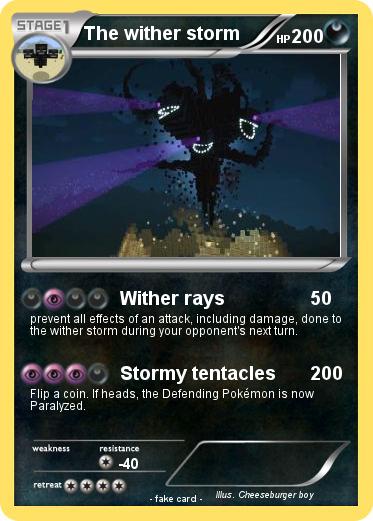 Pokemon The wither storm