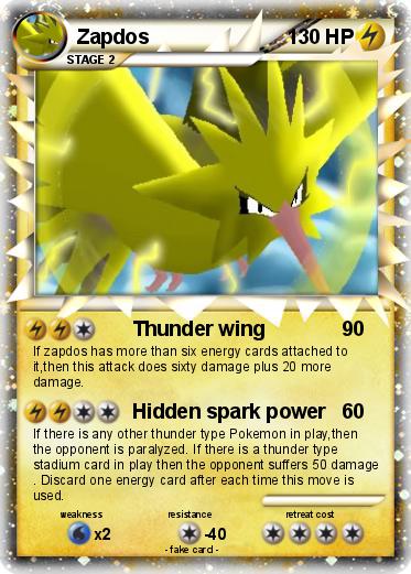 Pokemon Zapdos