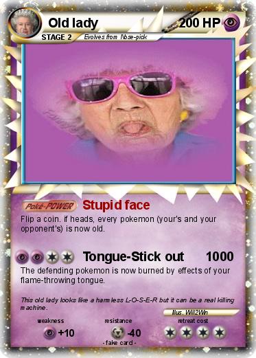 Pokemon Old lady