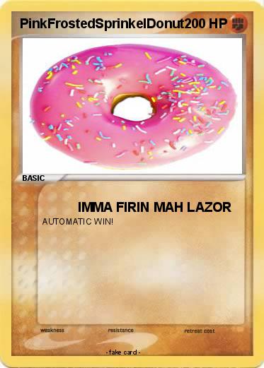 Pokemon PinkFrostedSprinkelDonut