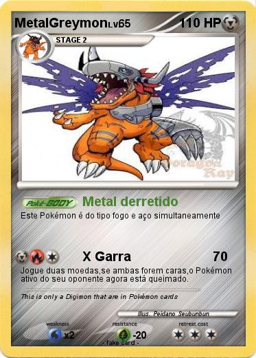 Pokemon MetalGreymon