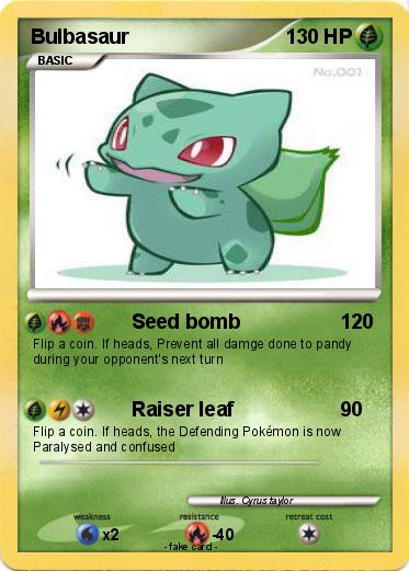 Pokemon Bulbasaur