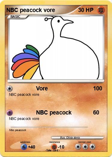 Pokemon NBC peacock vore