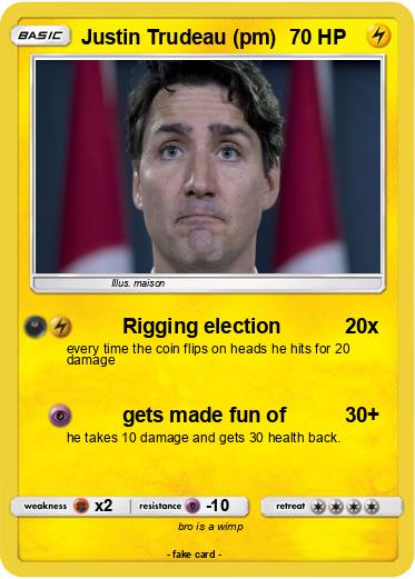 Pokemon Justin Trudeau (pm)