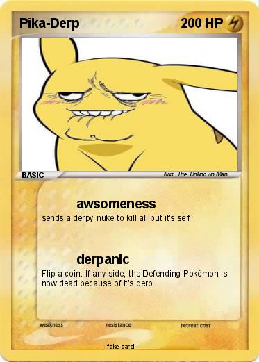 Pokemon Pika-Derp