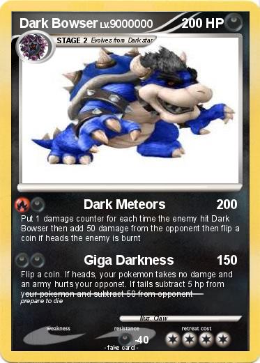 Pokemon Dark Bowser
