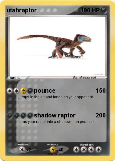 Pokemon utahraptor