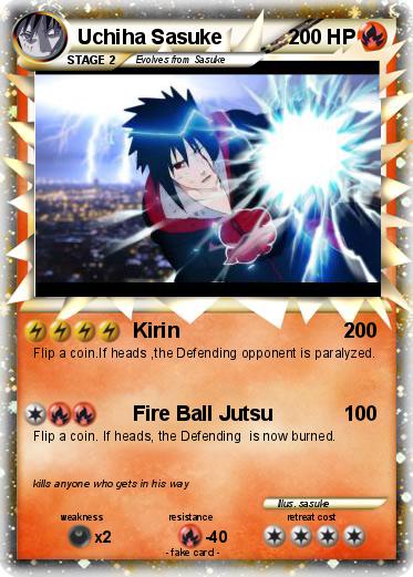 Pokemon Uchiha Sasuke