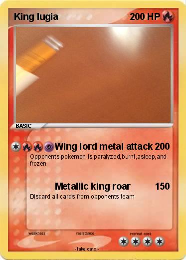 Pokemon King lugia