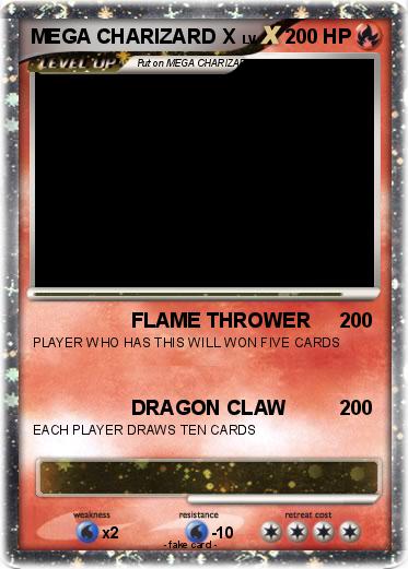 Pokemon MEGA CHARIZARD X