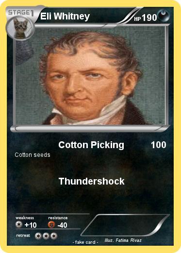 Pokemon Eli Whitney