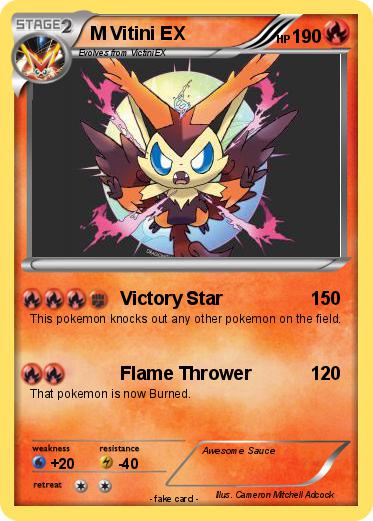 Pokemon M Vitini EX
