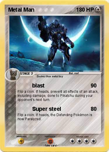 Pokemon Metal Man