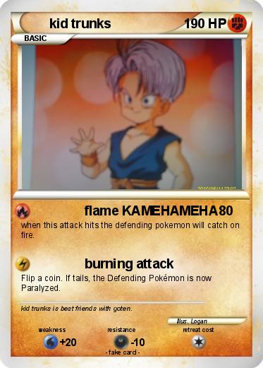 Pokemon kid trunks