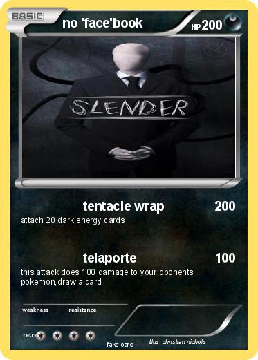 Pokemon no 'face'book