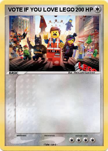 Pokemon VOTE IF YOU LOVE LEGO