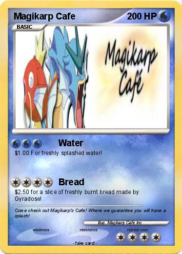 Pokemon Magikarp Cafe