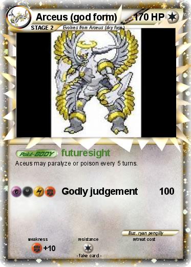 Pokemon Arceus (god form)
