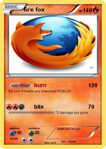Pokemon fire fox