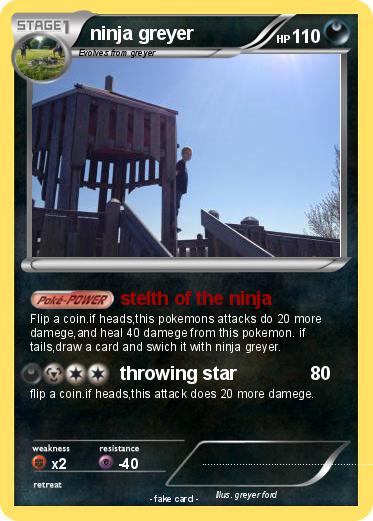 Pokemon ninja greyer