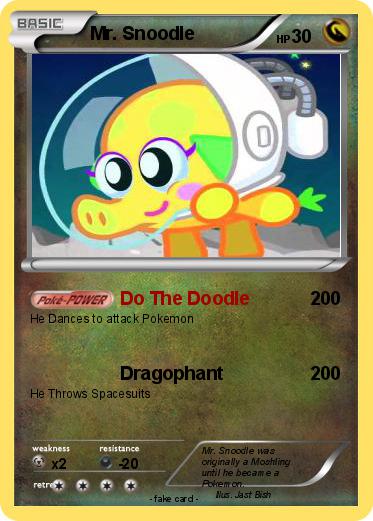 Pokemon Mr. Snoodle