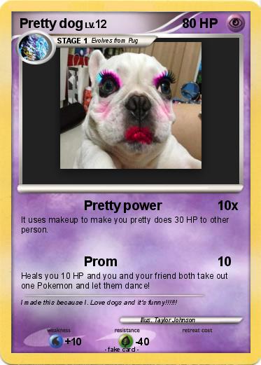 Pokemon Pretty dog