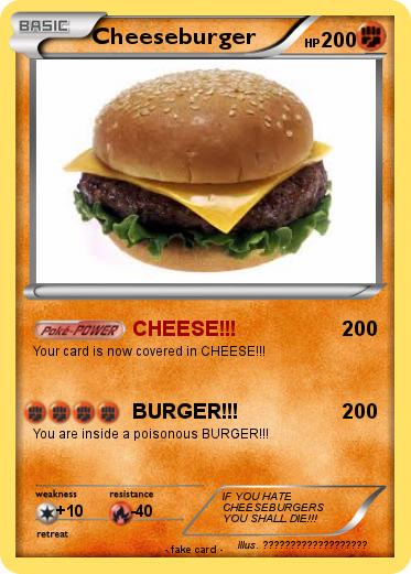 Pokemon Cheeseburger
