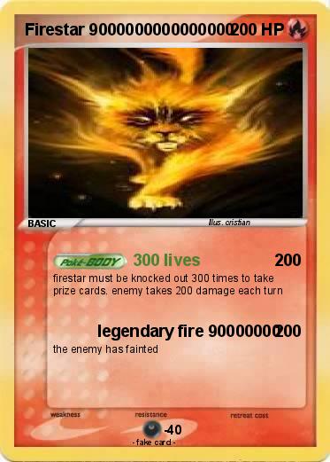 Pokemon Firestar 9000000000000000