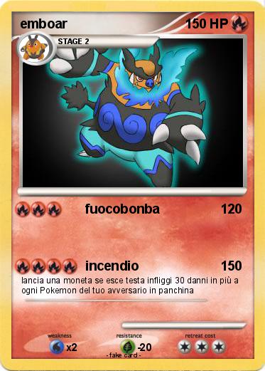 Pokemon emboar