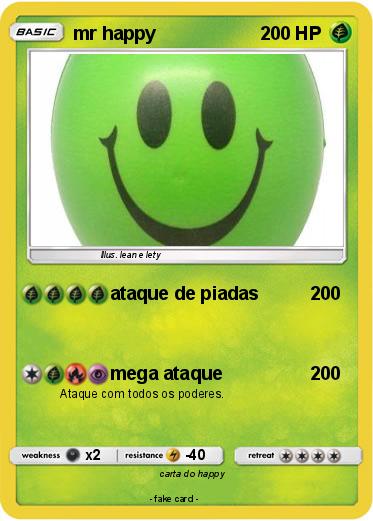 Pokemon mr happy