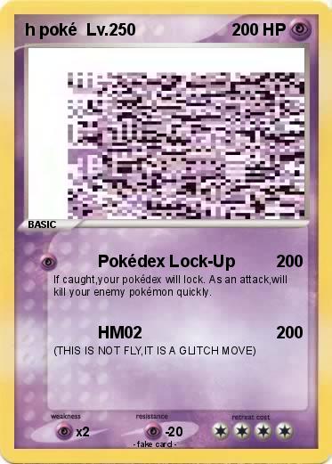 Pokemon h poké  Lv.250