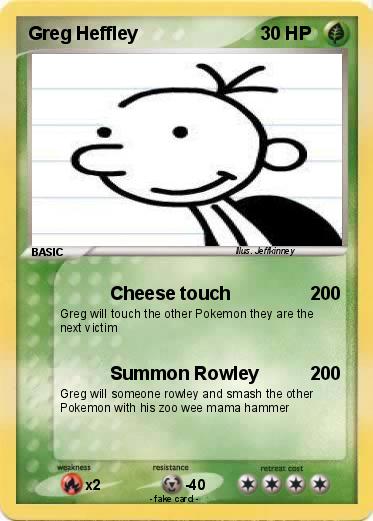 Pokemon Greg Heffley