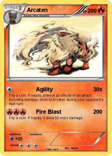 Pokemon Arcaten