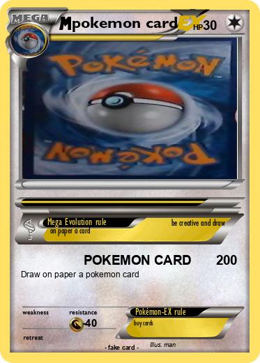 Pokemon pokemon card