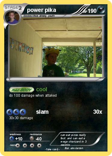 Pokemon power pika