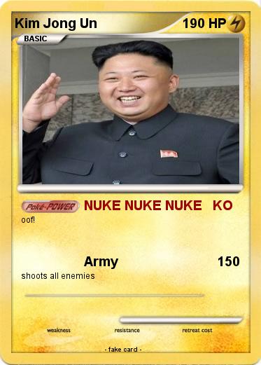 Pokemon Kim Jong Un