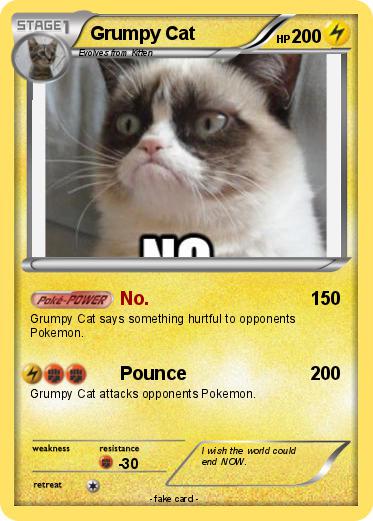 Pokemon Grumpy Cat